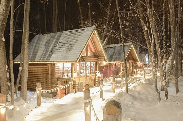 [日本北海道]星野渡假村：森林餐廳．霧冰平台→富良野：森林精