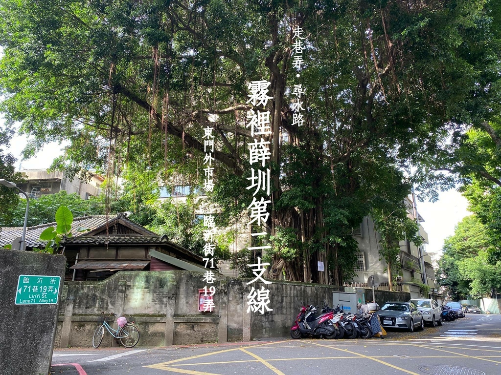 霧裡薛圳第二支線（三）信義仁愛：東門外市場ｘ臨沂街迷宮巷ｘ百