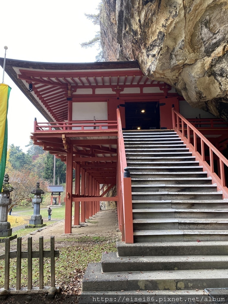 ★紅葉東北D5-2★岩窟裡的達谷窟毘沙門堂ｘ名物郭公糰子嚴美