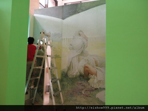 高雄市立美術館.展覽活動造型背板大圖輸出PVC施工.各式展覽活動.賣場空間.大圖輸出美工.製作物施工.同行同業代工