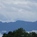 颱風後的山景