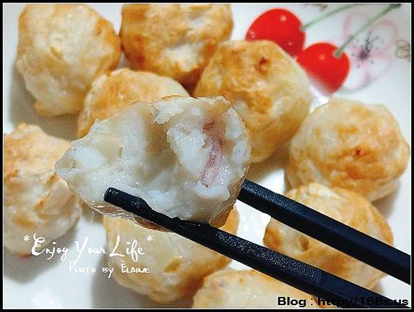 氣炸鍋料理 氣炸花枝丸 Elaine的幸福週記 手作 美食 遊記 生活 痞客邦