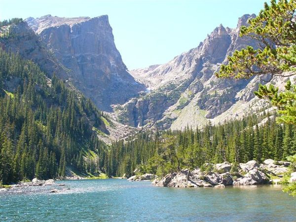 如夢一般的Dream Lake.JPG