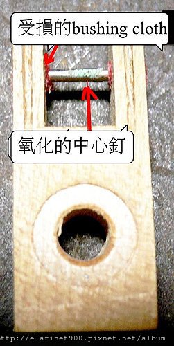 8整理過的 便宜中古琴-2 －butt flange cord