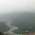 雨霧中的陽台山水