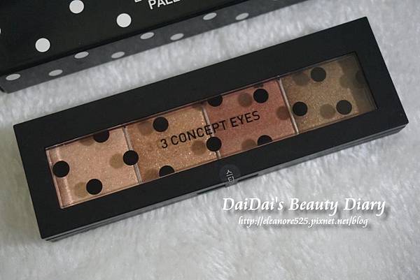 3CE Dot Eye Shadow palette #sienna