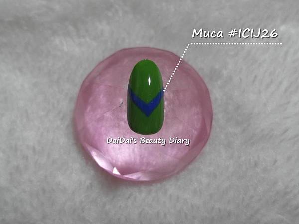 Muca 光療孔雀紋拉線技巧