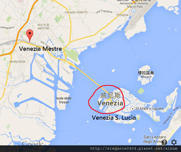 Venezia Mestre - Google 地圖