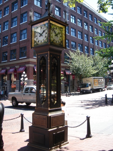 蓋斯鎮 -- 最古老的蒸汽鐘