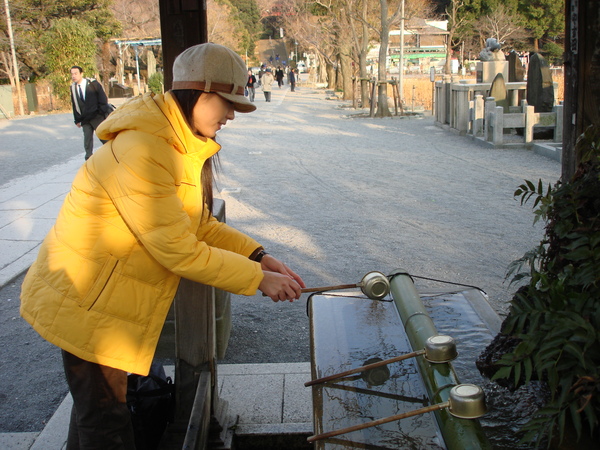 上野公園裡的辯天堂