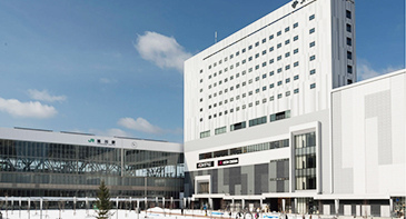 日本北海道旭川-[JR INN JRイン旭川] 車站旁不用出