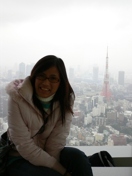 遠遠的東京鐵塔