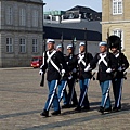 Amalienborg 廣場的衛兵