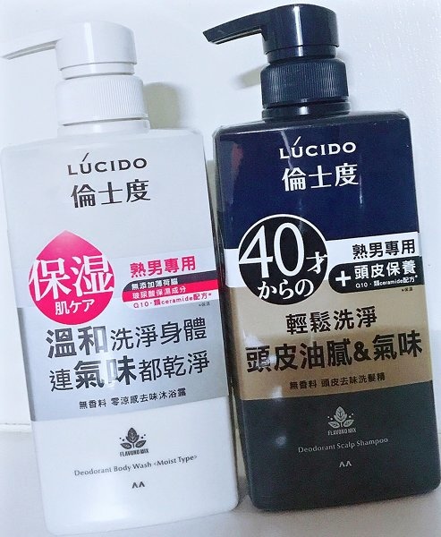 ♥改善油垢味推薦－LUCIDO倫士度洗沐組《頭皮去味洗髮精＋