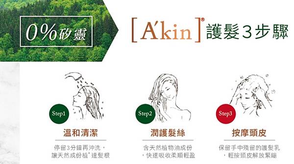 護髮三步驟 試用
