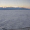 雲層上空