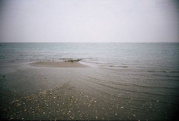 海水的波紋很美，但我拍不太出來