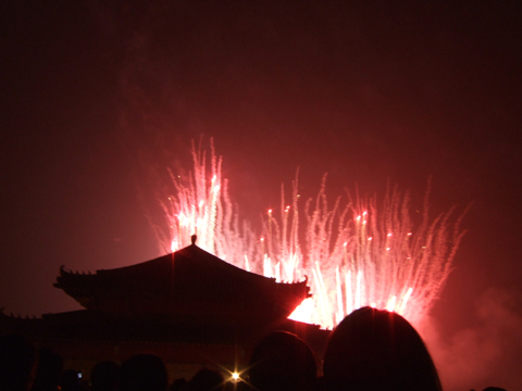 今年的國際煙火秀一樣很棒