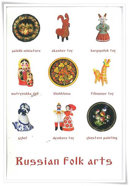 russian folk arts