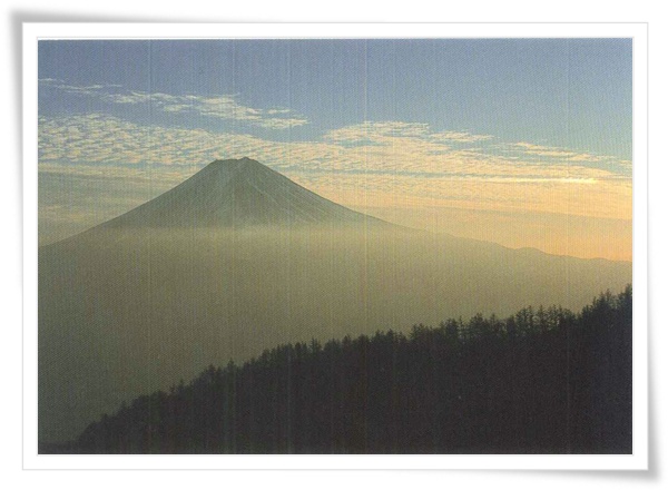 富士山 絹雲