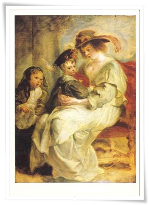 helene fourment et ses enfants