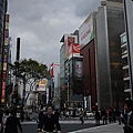 銀座熱鬧的街道