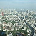 東京鐵塔和環狀車潮路線