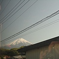 開始看到富士山了!
