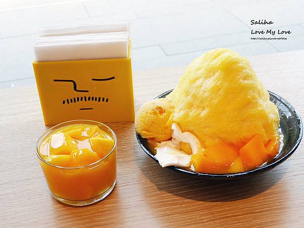 01. Ice Monster 招牌冰品「新鮮芒果綿花甜」,圖 : 痞客邦部落格「莎莉哈小姐」。 01. Ice Monster 招牌冰品「新鮮芒果綿花甜」,圖 : 痞客邦部落格「莎莉哈小姐」。