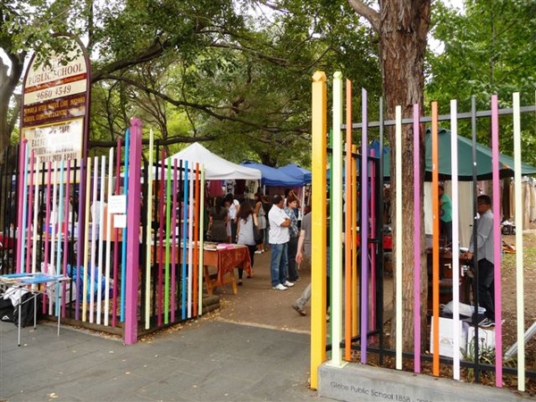 Glebe Market - entrance 1.JPG