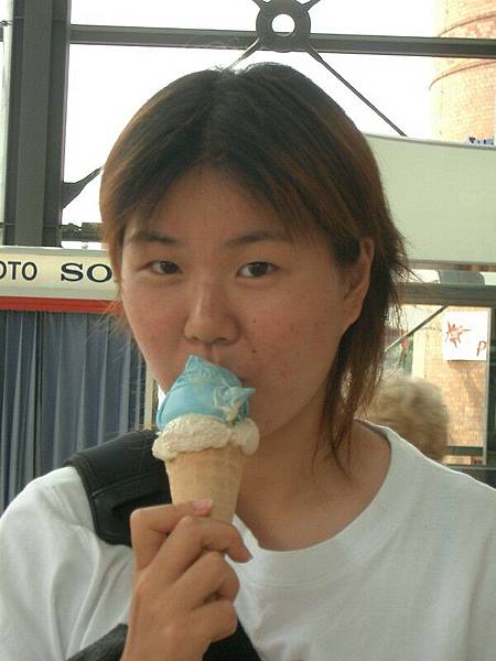 口香糖口味的冰淇淋