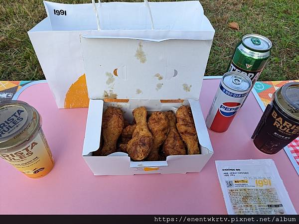 【韓國旅遊】首爾汝矣島漢江野餐體驗丨野餐就是要配雞啤치맥丨野