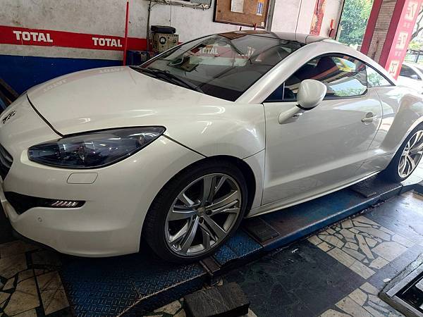 PEUGEOT RCZ THP200 外匯車整備(白)水溫.