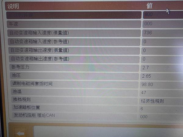 PEUGEOT 208 VTI AL4自動變速箱換檔打滑. PEUGEOT 208 VTI AL4自動變速箱換檔打滑.