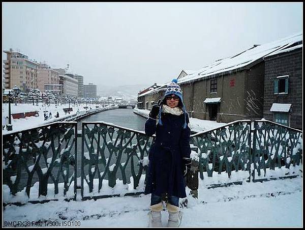 細雪的小樽運河.JPG