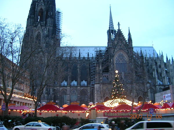 科隆 -大教堂前的聖誕市集