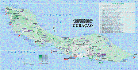 curacao-map