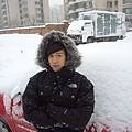 阿鑌北京遇大雪