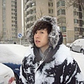 阿鑌北京遇大雪