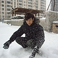 阿鑌北京遇大雪