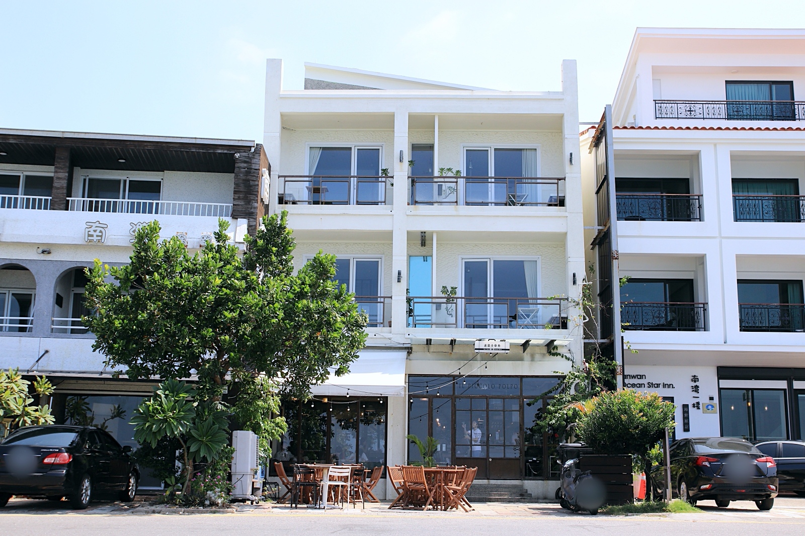 迷路小章魚小旅館il Piccolo Polpo Hotel 看得見一整片大海的墾丁南灣慵懶海景民宿 早餐居然還有現煎干貝好過癮 享受生活不無聊 規小孫