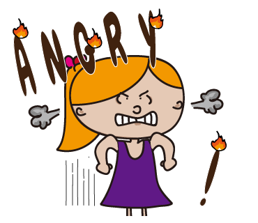 LINE 英文貼圖: 湯瑪斯探員歷險記 九部曲: Angry