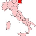 弗里尤利Friuli酒區大圖