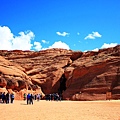 Page總算放晴Upper Antelope Canyon