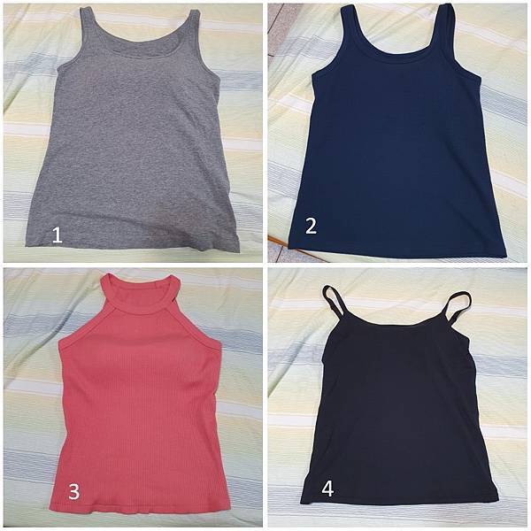 BRA TOP背心(Lativ, Uniqlo)(無實穿圖)