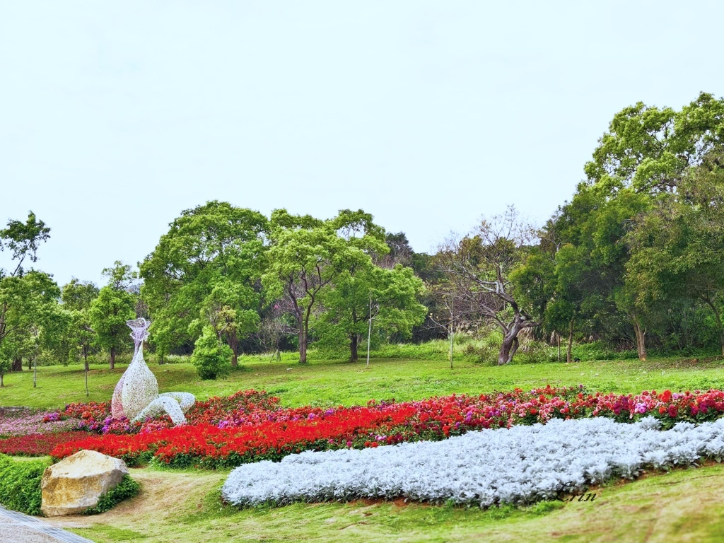 【新北景點】北投三層崎公園花海~上帝的花毯遺落在這翠綠的山谷