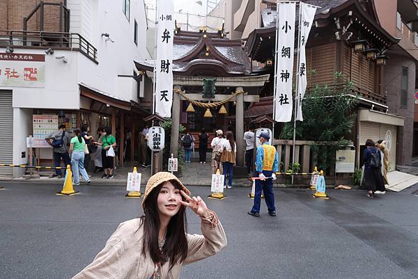 【神社】日本東京景點推薦招財洗錢神社－小網神社（日本橋人形町