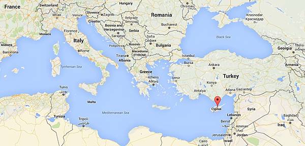 cyprus map