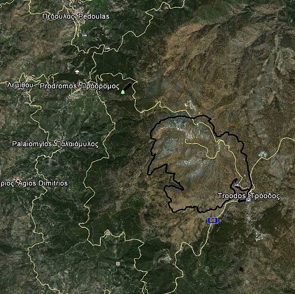troodos hike trail troodos hike trail