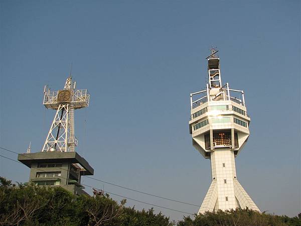 高字塔和第二港口塔台